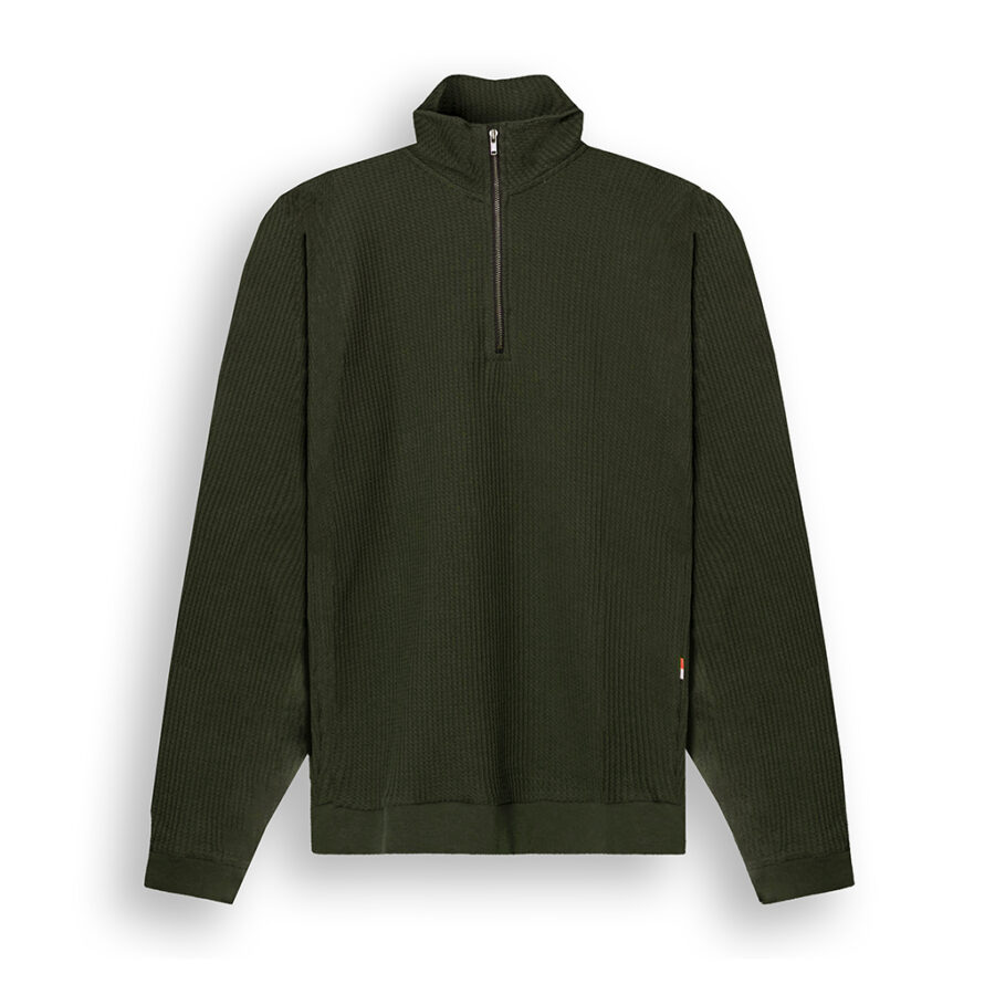 Spencer Waffle Halfzip - Image 6