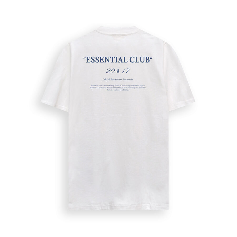 DRM Kaos Grafis - Essentials White