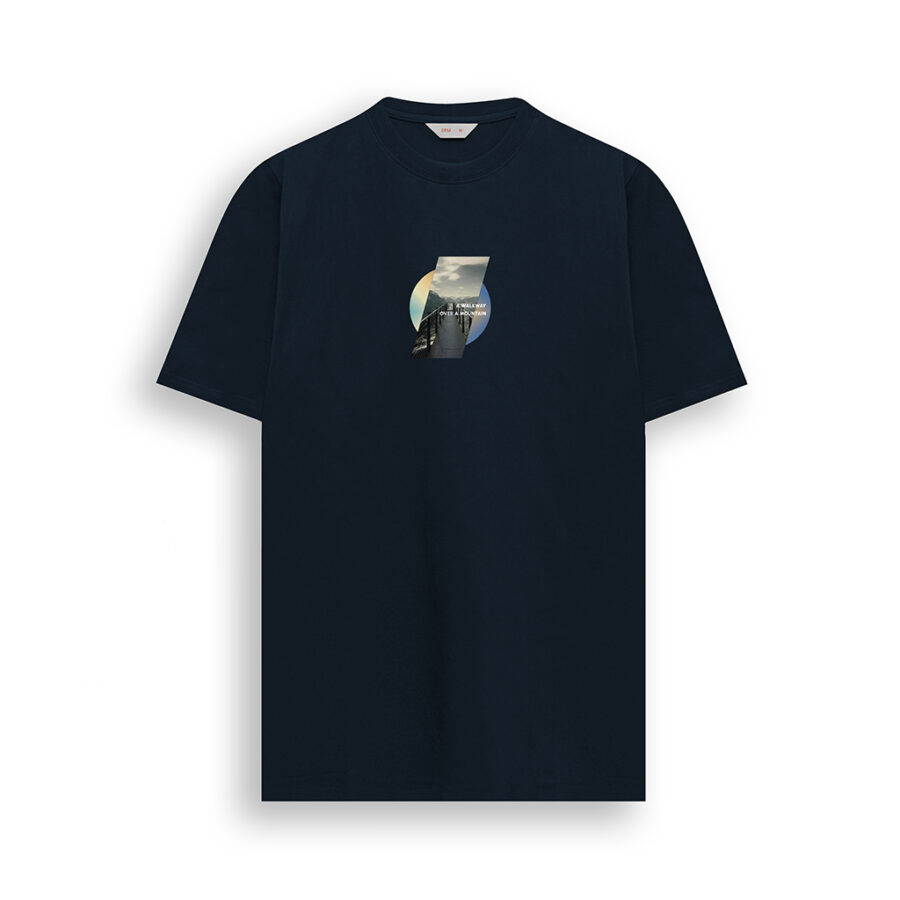 DRM Kaos Grafis  - Walkway Navy