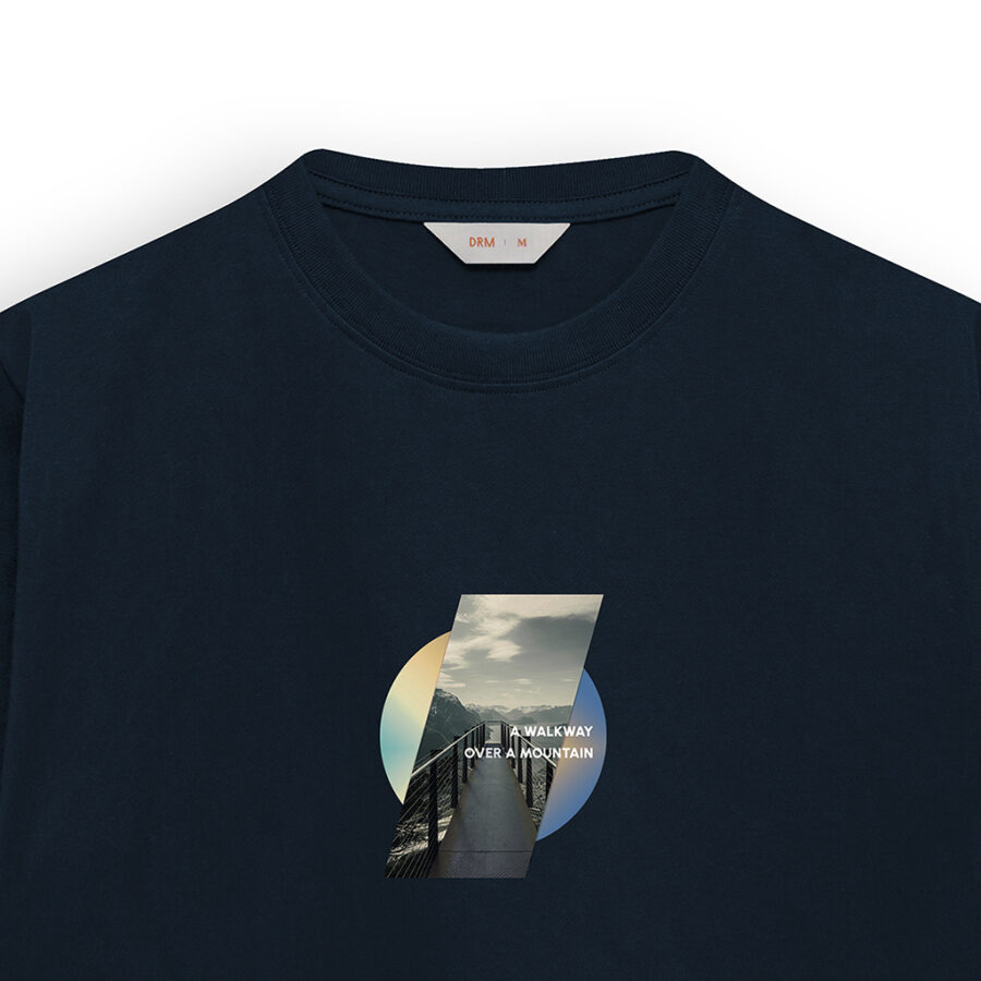 DRM Kaos Grafis  - Walkway Navy - Image 2