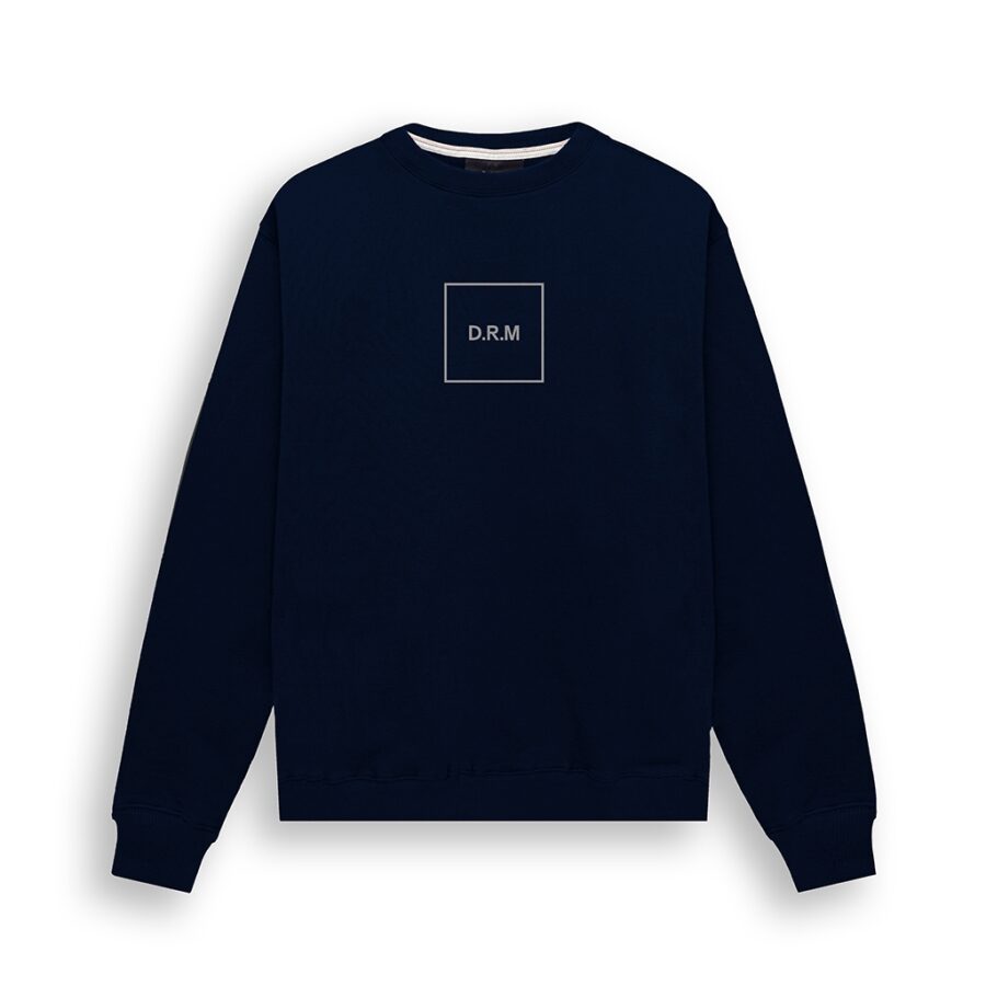 DRM Sweater Crewneck Grafis Masterpiece - Navy