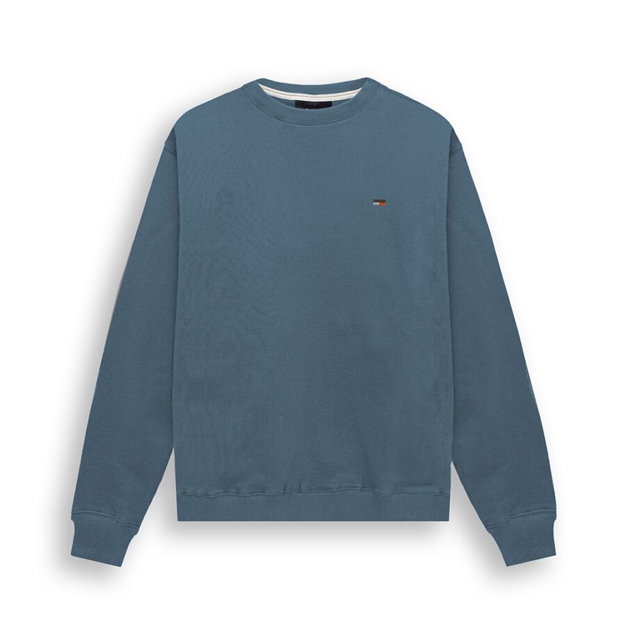 DRM Sweater Pria Crewneck Bordir Logo Origin - 3 Warna