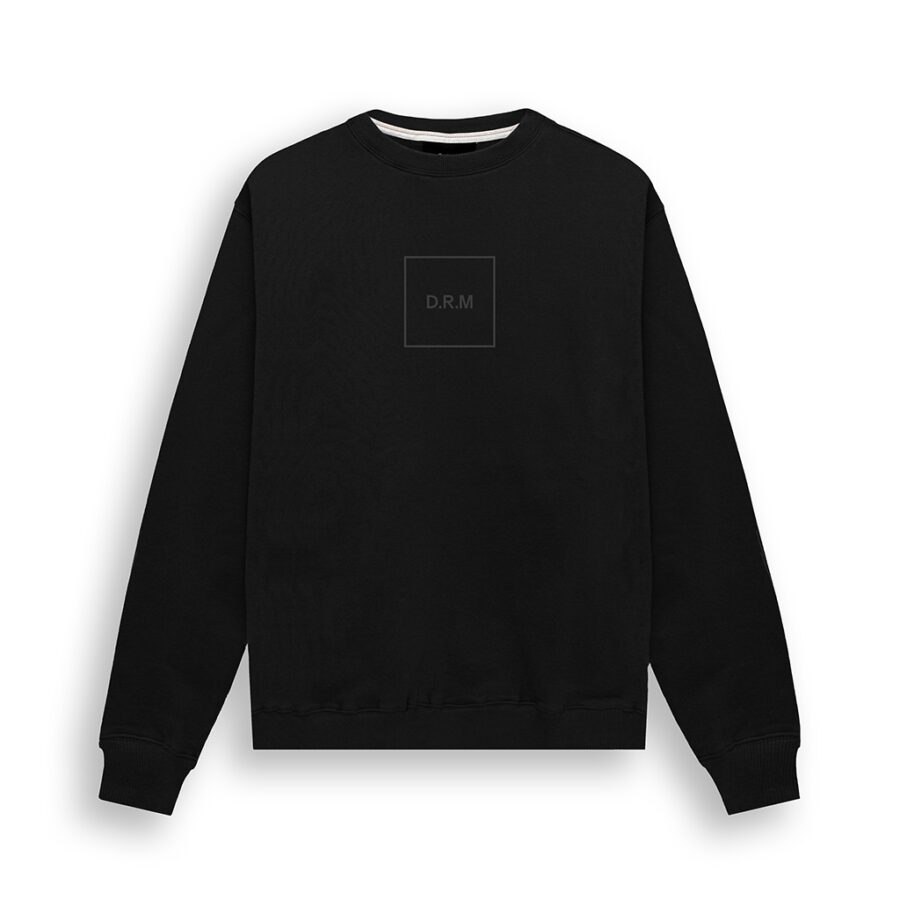 DRM Sweater Crewneck Grafis Masterpiece - Black