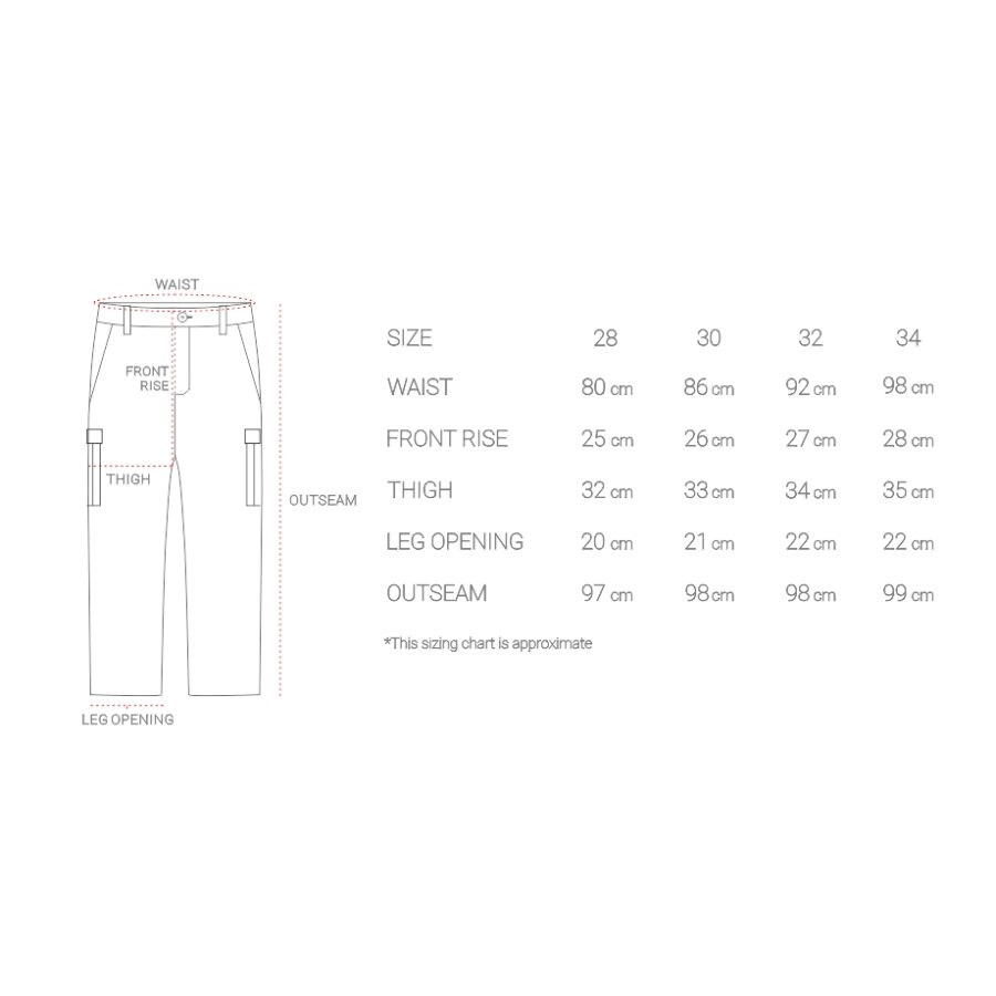 Celana Cargo Stretch Pria - Wolfe 4 Variasi Warna - Image 12