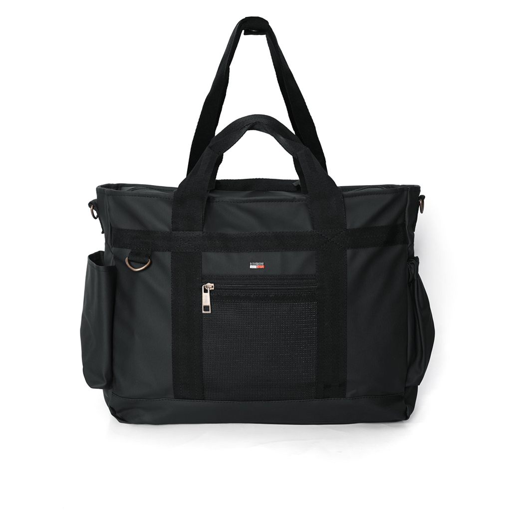 DRM Porter Black - Workbag / Totebag / Tas Selempang / Tas Kantor / Tas Laptop Unisex