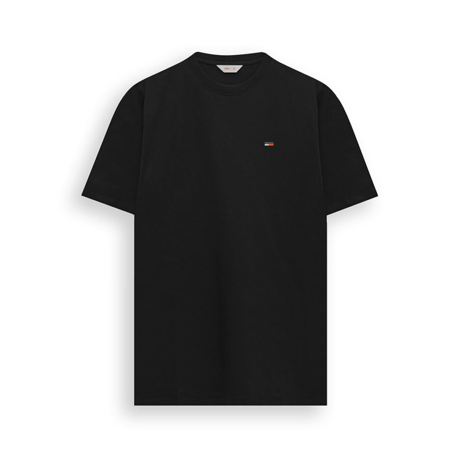 Kaos Katun 24s Bordir Origin - Black