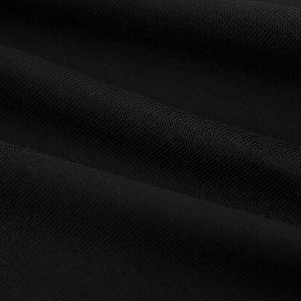 Kaos Katun 24s Bordir Origin - Black - Image 3