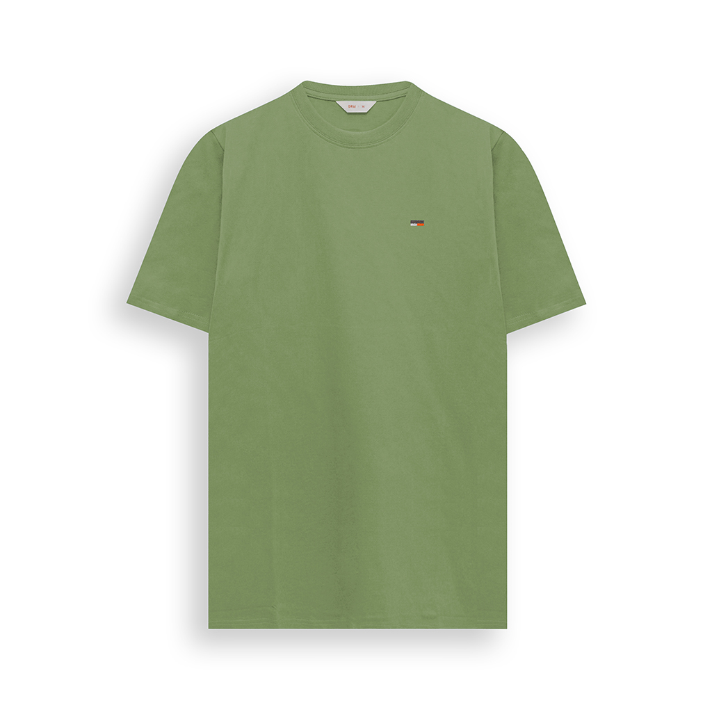 Kaos Katun 24s Bordir Origin - Sage