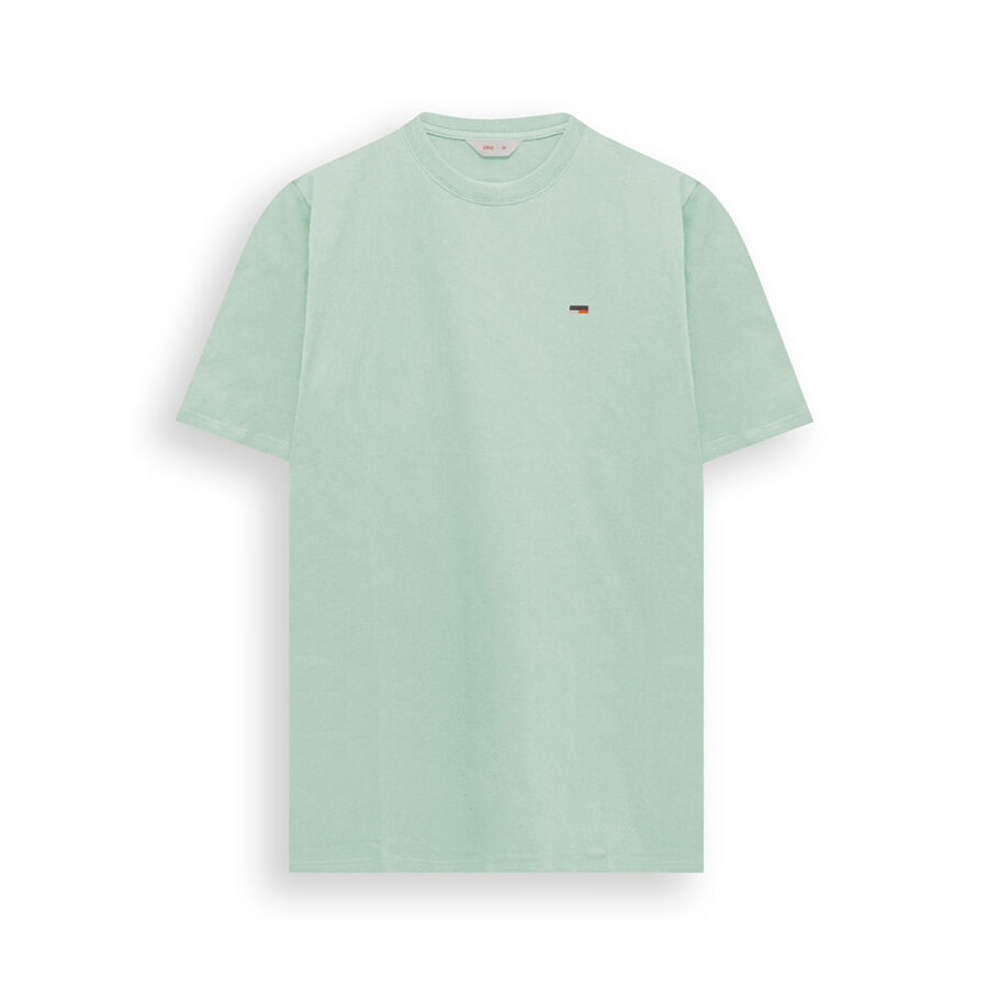 Kaos Katun 24s Bordir Origin - Seafoam