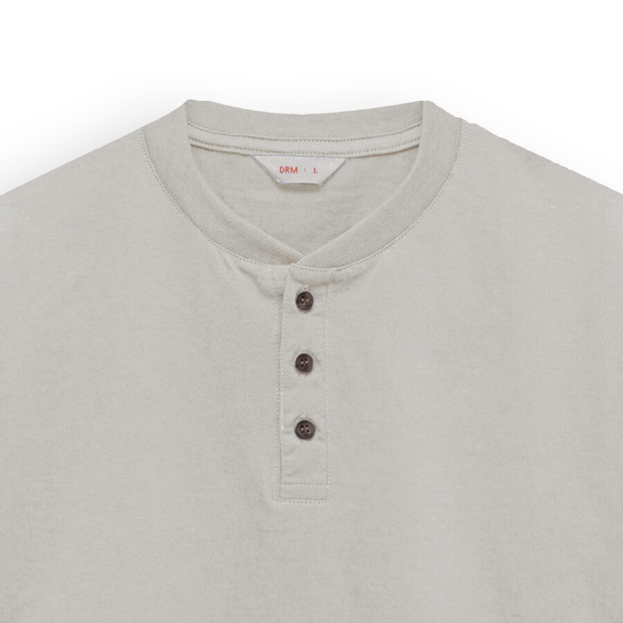 Kaos Kancing Katun 24s  - Henley Short Sleeve - Image 5