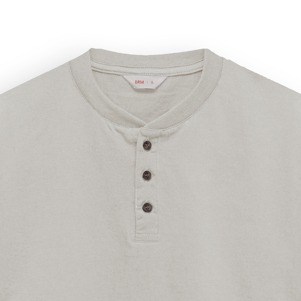 Kaos Kancing Katun 24s  - Henley Short Sleeve - Image 5