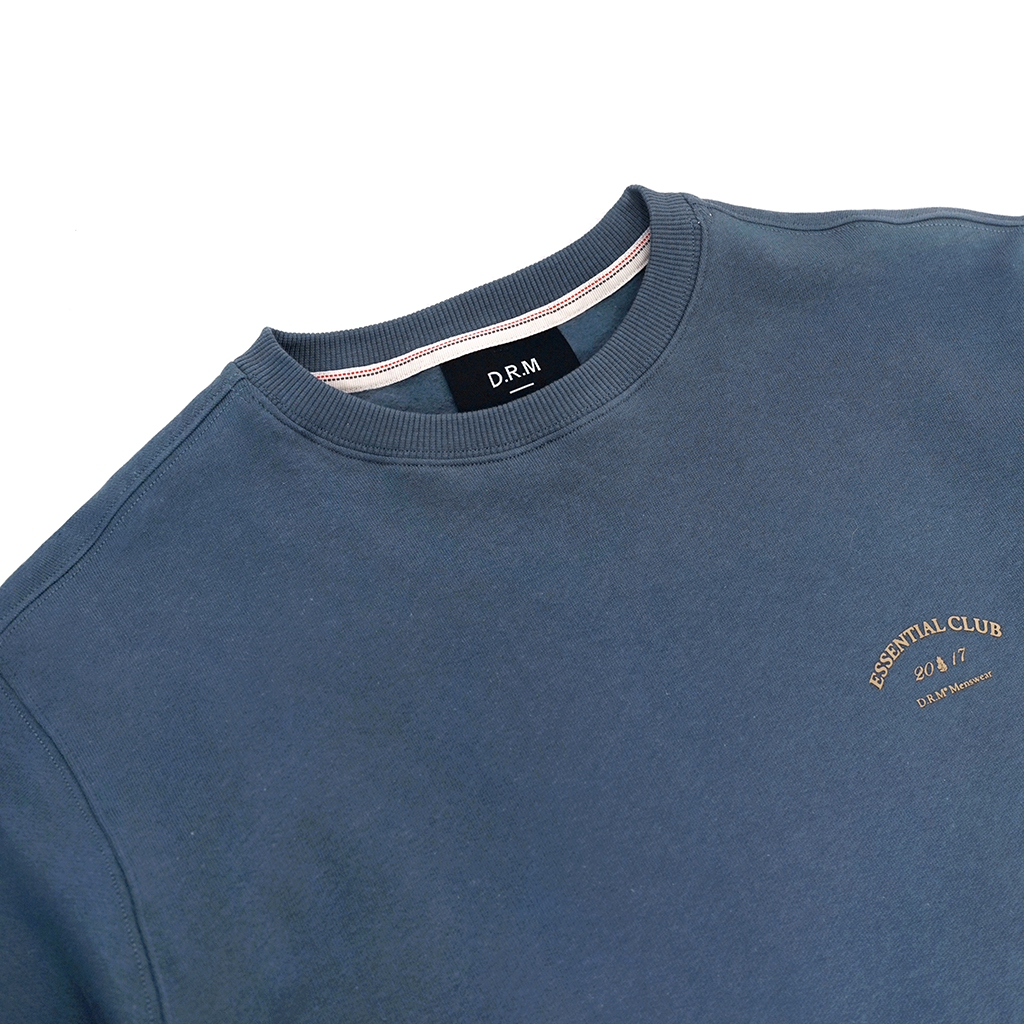 Crewneck Grafis Essential - Steel Blue - Image 5