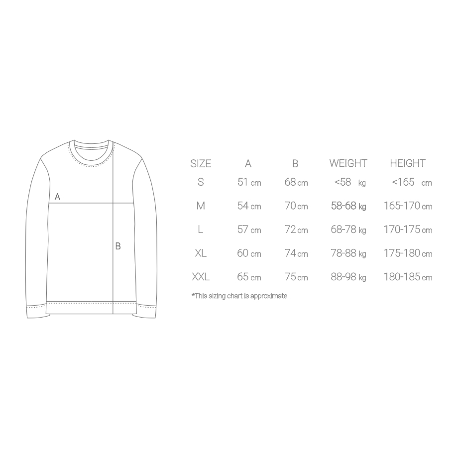 Crewneck Grafis Essential - Steel Blue - Image 6